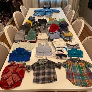 Baby Boy Clothes - Large Lot - 3-24 months